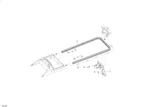 09- Luggage Rack Commander 600 Etec (09- Luggage Rack Commander 600 Etec)