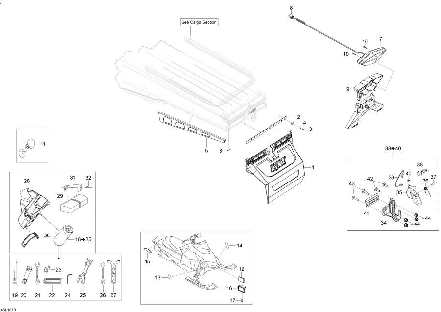 Snowmobiles   - Utilities Commander - 600ho E-tec