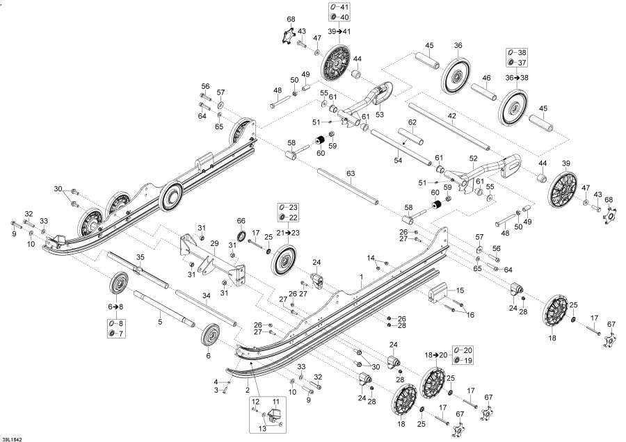 Snowmobile   -   Commander / Rear Suspension Commander