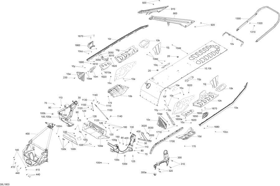 Snowmobiles Lynx  - Frame Rave Engine 850 E-tec