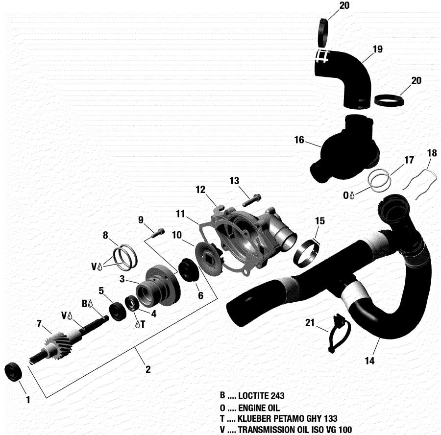 Snowmobile   - Engine Cooling