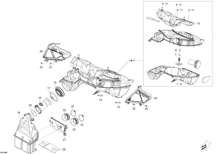 ��������� lynx  - Air ������� ������ 600 E-tec - Rex-2